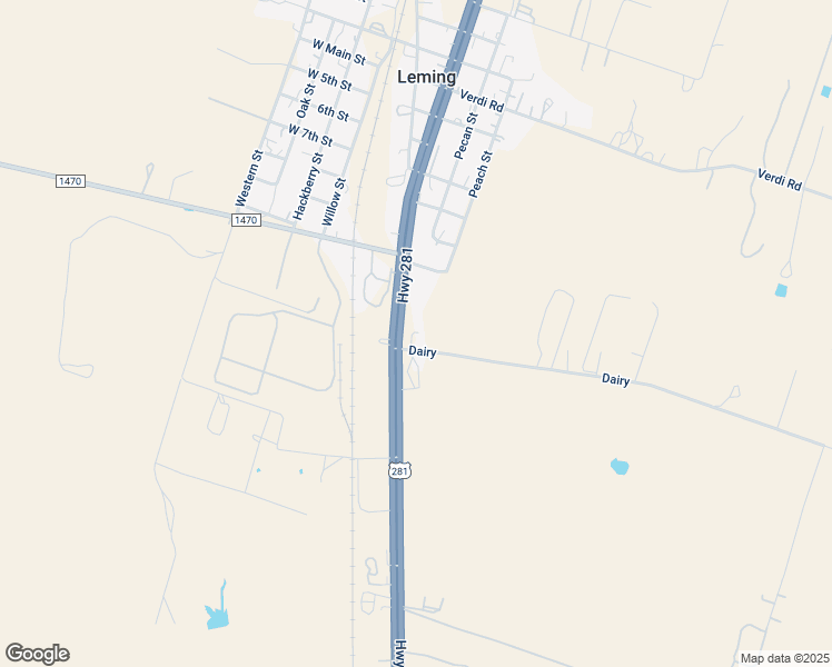 map of restaurants, bars, coffee shops, grocery stores, and more near 7616 U.S. 281 in Pleasanton