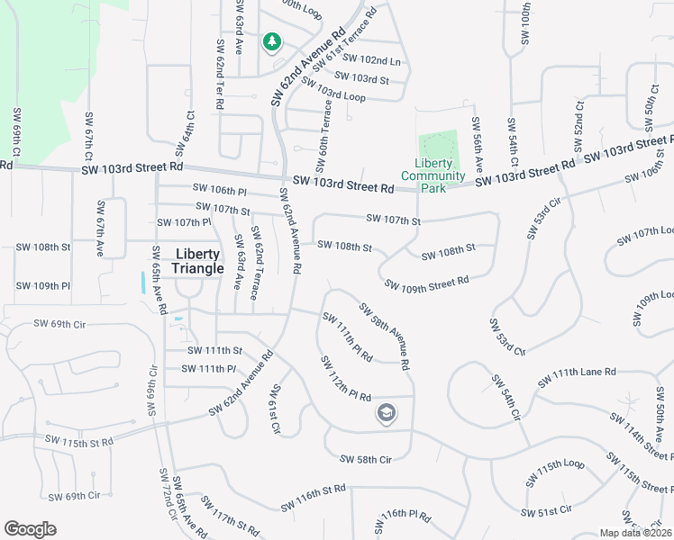 map of restaurants, bars, coffee shops, grocery stores, and more near 6001 Southwest 109th Place in Ocala