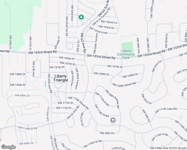 map of restaurants, bars, coffee shops, grocery stores, and more near 6006 Southwest 108th Street in Ocala