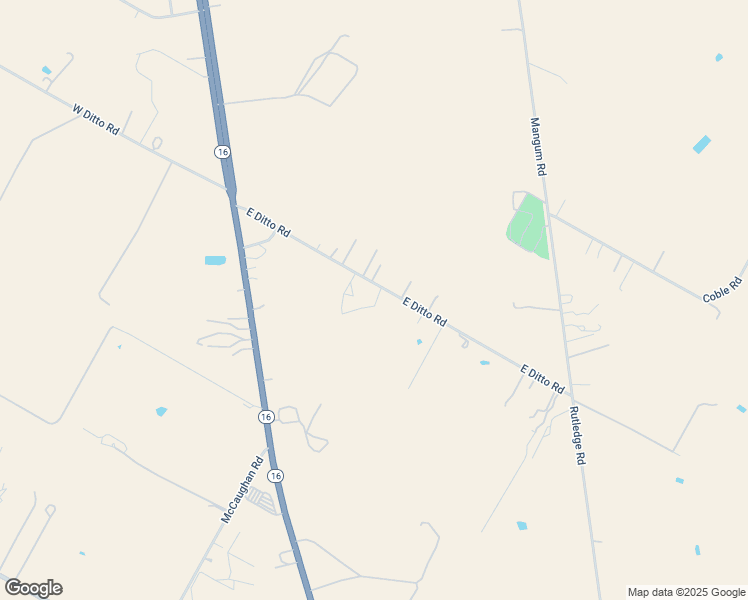 map of restaurants, bars, coffee shops, grocery stores, and more near 455 East Ditto Road in Poteet