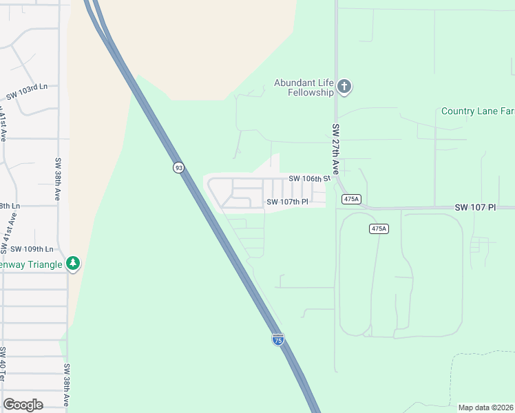 map of restaurants, bars, coffee shops, grocery stores, and more near Blueberry in Ocala