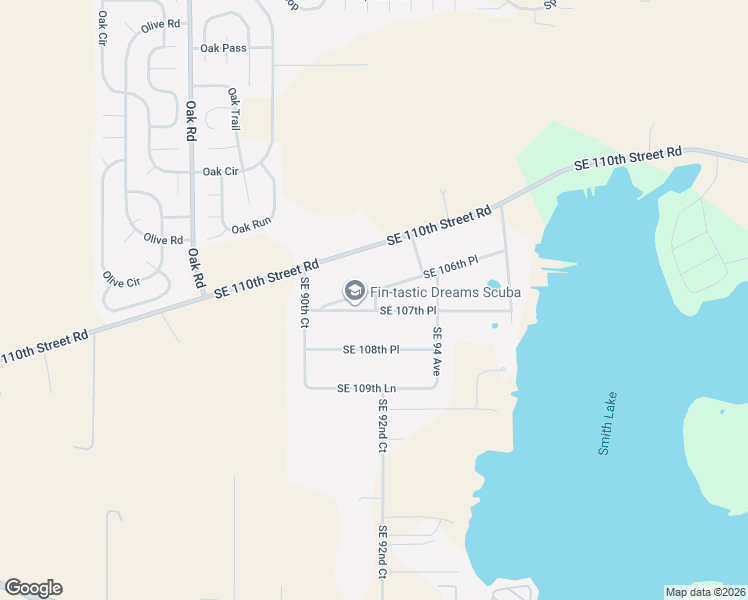 map of restaurants, bars, coffee shops, grocery stores, and more near 9175 Southeast 106th Place in Belleview