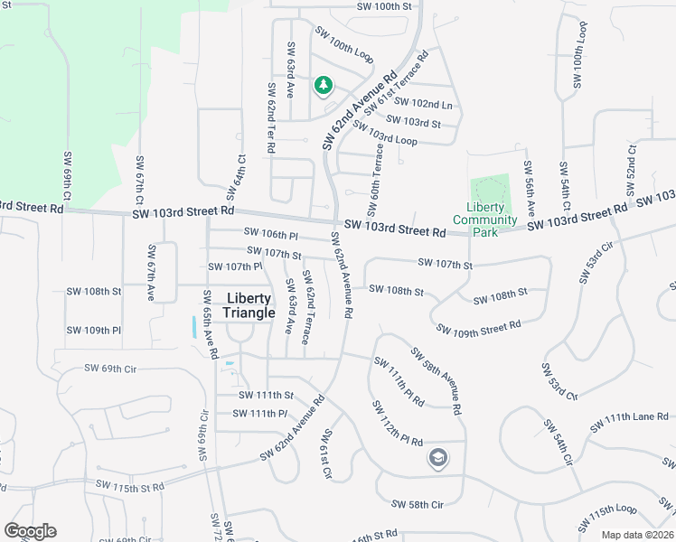 map of restaurants, bars, coffee shops, grocery stores, and more near 6013 Southwest 107th Street in Ocala