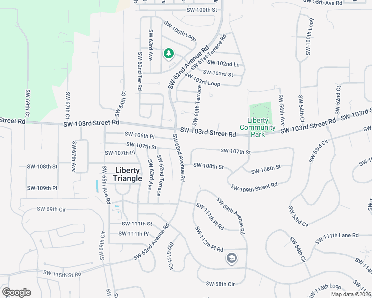 map of restaurants, bars, coffee shops, grocery stores, and more near 6013 Southwest 107th Street in Ocala