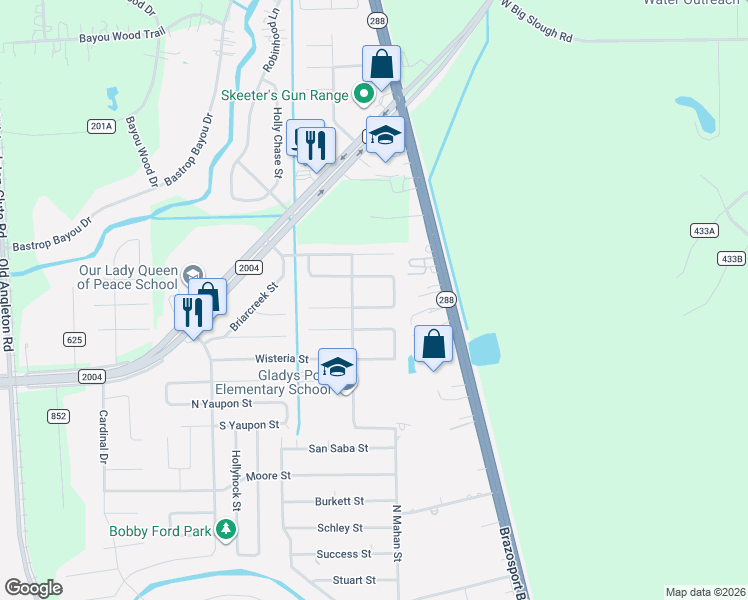 map of restaurants, bars, coffee shops, grocery stores, and more near 145 Dove Trail in Richwood