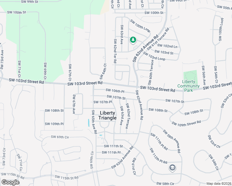 map of restaurants, bars, coffee shops, grocery stores, and more near 6358 Southwest 106th Place in Ocala