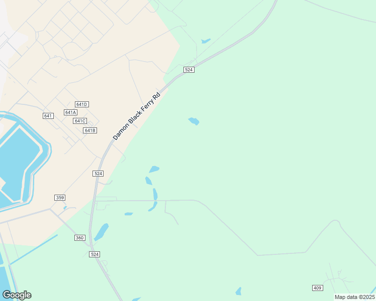 map of restaurants, bars, coffee shops, grocery stores, and more near Damon Black Ferry Road in Sweeny