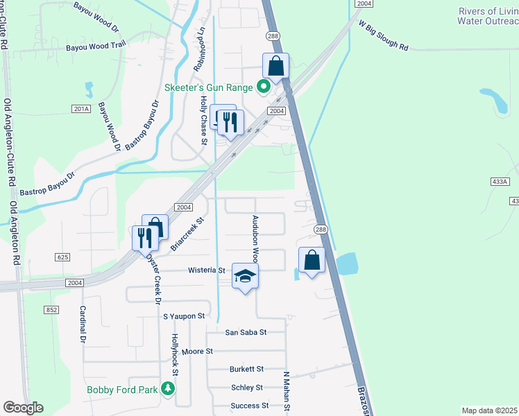 map of restaurants, bars, coffee shops, grocery stores, and more near 101 Dove Trail in Richwood