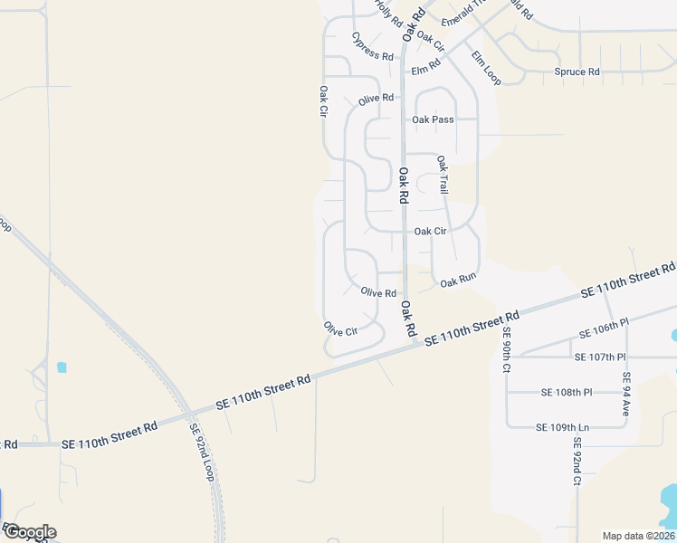 map of restaurants, bars, coffee shops, grocery stores, and more near 28 Olive Road in Ocala