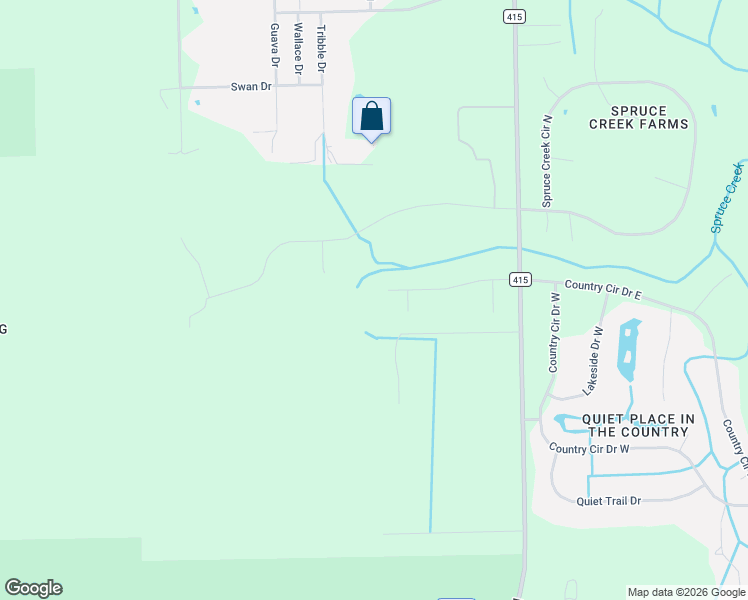 map of restaurants, bars, coffee shops, grocery stores, and more near 2070 Country Farms Road in Port Orange