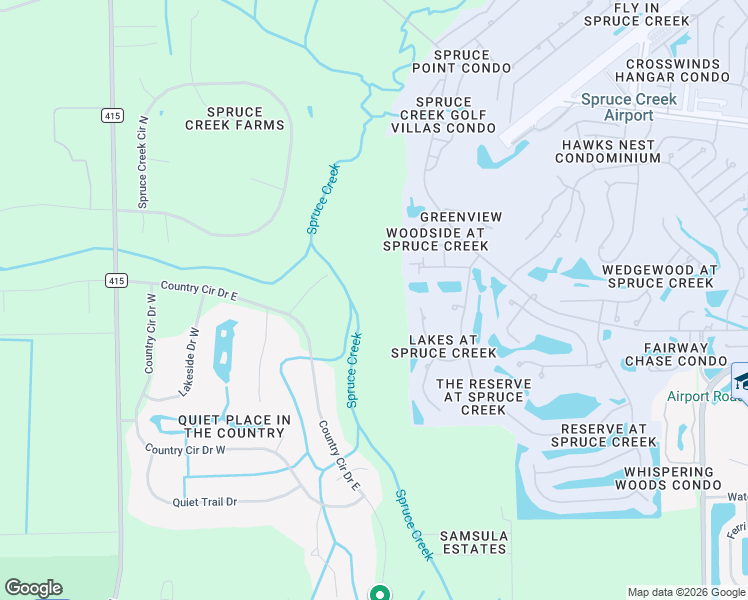 map of restaurants, bars, coffee shops, grocery stores, and more near 1928 Whisperwood Way in Port Orange