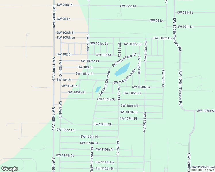 map of restaurants, bars, coffee shops, grocery stores, and more near 13500 Southwest 104th Place Road in Dunnellon