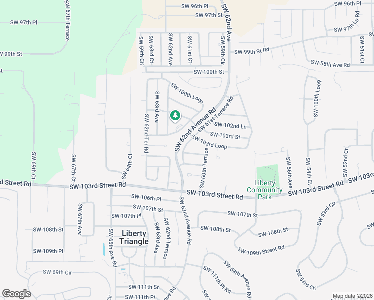 map of restaurants, bars, coffee shops, grocery stores, and more near 6147 Southwest 104th Street in Ocala