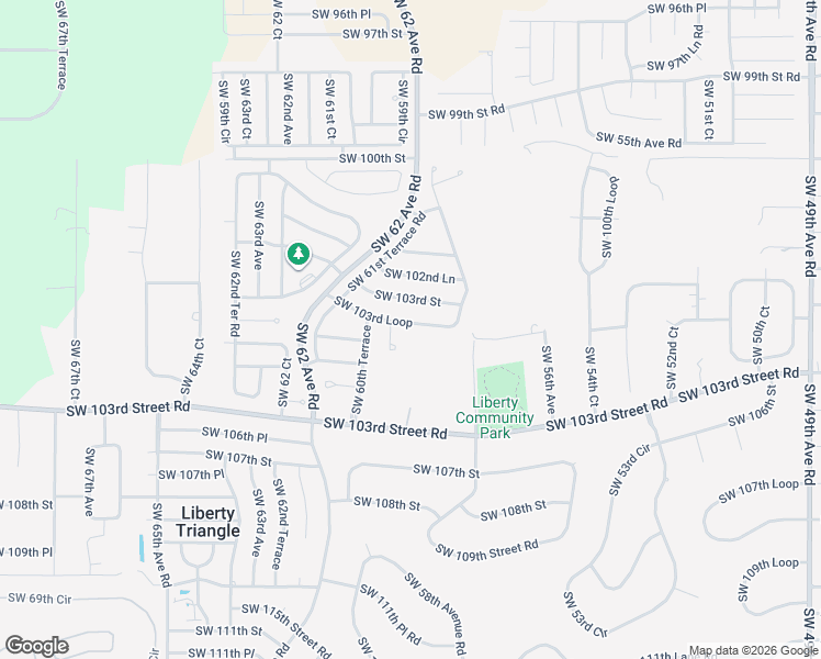 map of restaurants, bars, coffee shops, grocery stores, and more near 6072 Southwest 103rd Loop in Ocala