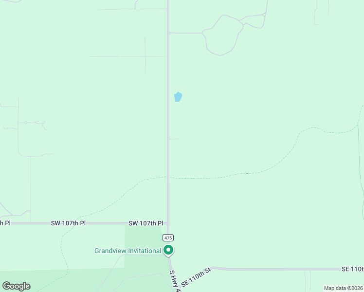 map of restaurants, bars, coffee shops, grocery stores, and more near 42 Southeast 103rd Street in Ocala