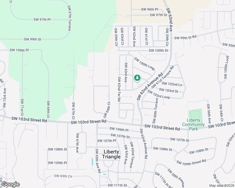 map of restaurants, bars, coffee shops, grocery stores, and more near 10407 Southwest 64th Court in Ocala