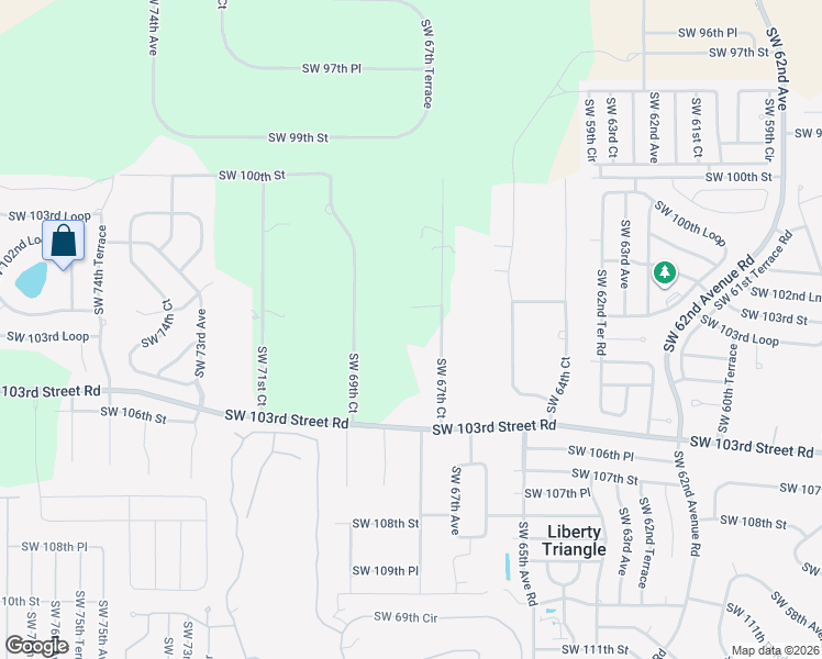 map of restaurants, bars, coffee shops, grocery stores, and more near 10024-10476 Southwest 67th Court in Ocala