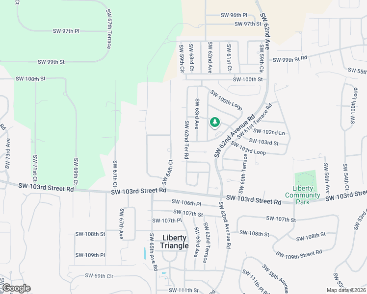map of restaurants, bars, coffee shops, grocery stores, and more near 10407 Southwest 64th Court in Ocala