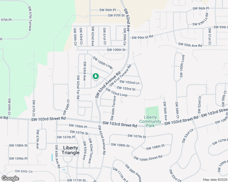map of restaurants, bars, coffee shops, grocery stores, and more near 10293 Southwest 61st Terrace Road in Ocala