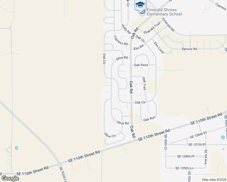 map of restaurants, bars, coffee shops, grocery stores, and more near 56 Olive Road in Ocala