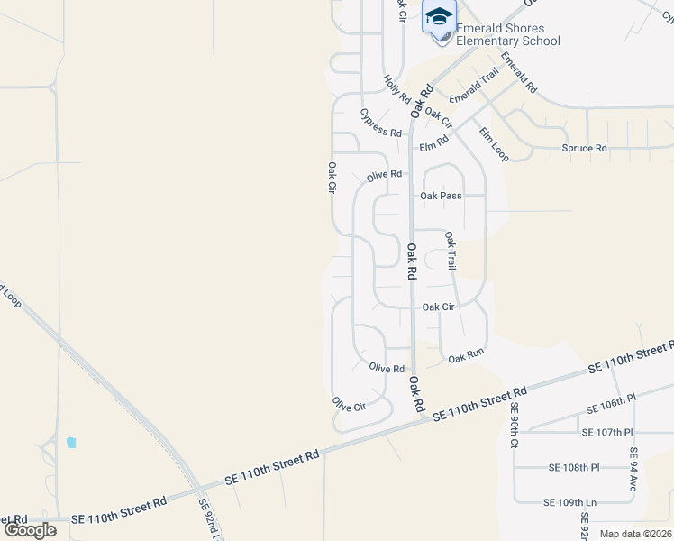 map of restaurants, bars, coffee shops, grocery stores, and more near 56 Olive Road in Ocala