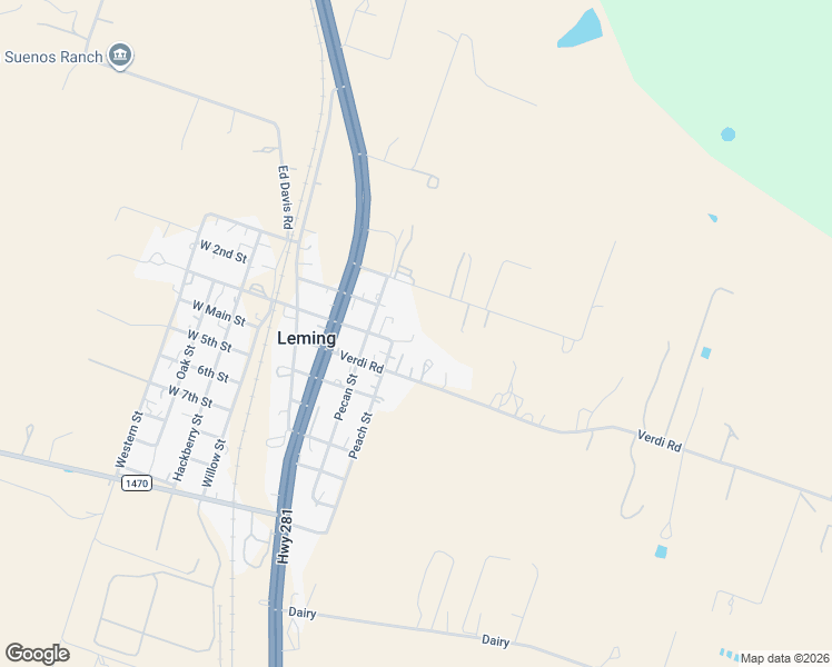 map of restaurants, bars, coffee shops, grocery stores, and more near 191 Verdi Road in Poteet