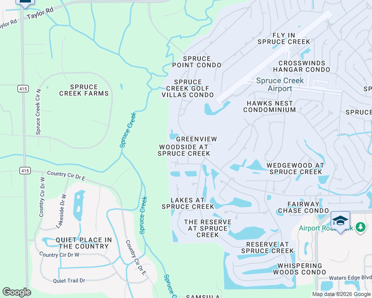 map of restaurants, bars, coffee shops, grocery stores, and more near 2013 Teakwood Lane in Port Orange