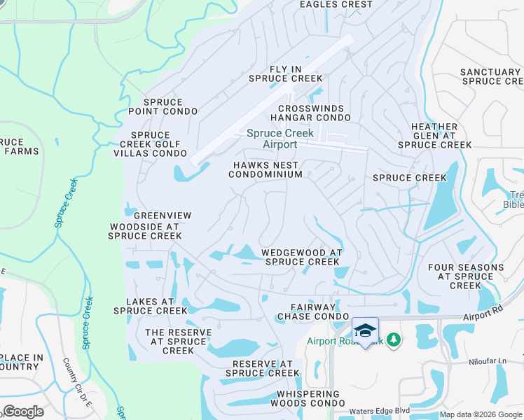 map of restaurants, bars, coffee shops, grocery stores, and more near 1919 Seclusion Drive in Port Orange
