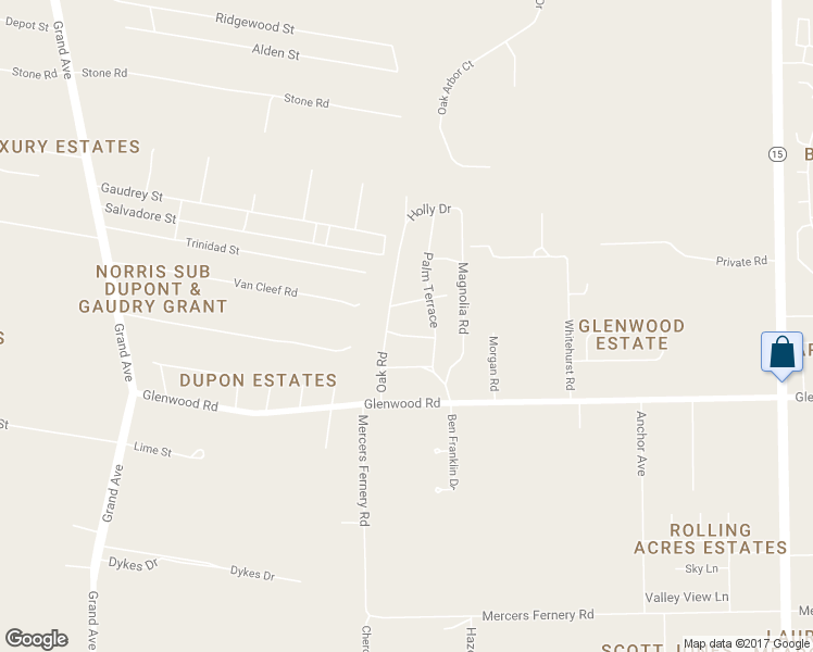 map of restaurants, bars, coffee shops, grocery stores, and more near 1470 Turkey Oak Run in DeLand