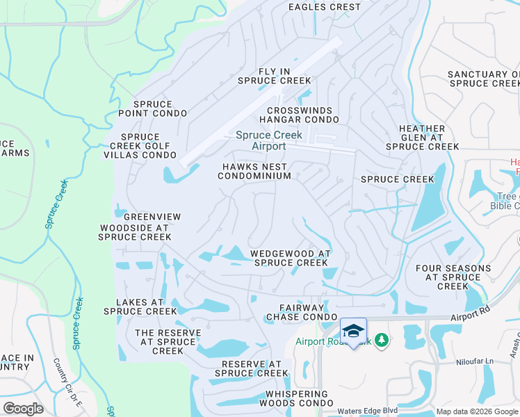 map of restaurants, bars, coffee shops, grocery stores, and more near 1919 Seclusion Drive in Port Orange