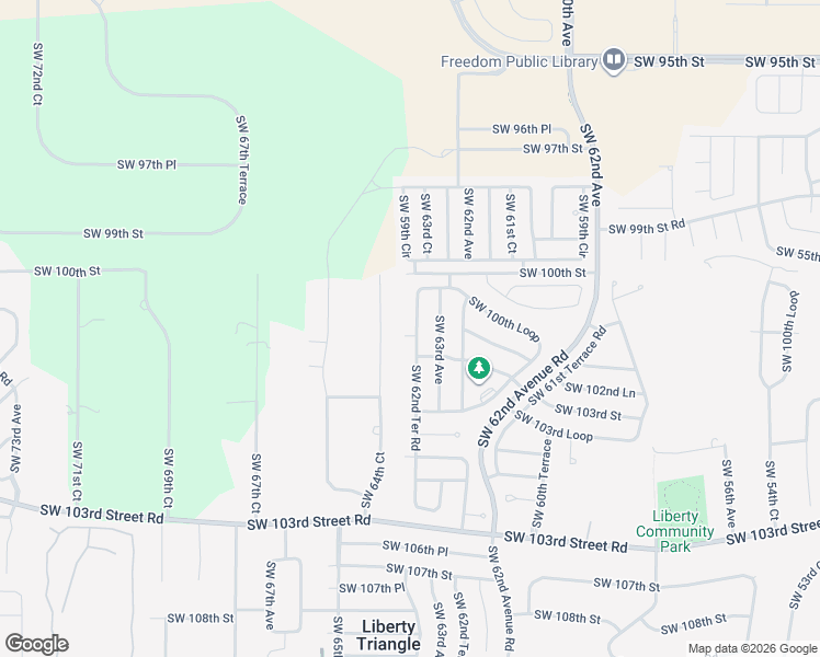 map of restaurants, bars, coffee shops, grocery stores, and more near 10125 Southwest 64th Court in Ocala