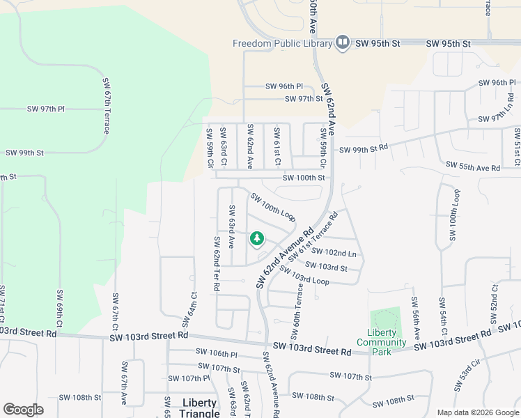 map of restaurants, bars, coffee shops, grocery stores, and more near 10063 Southwest 62nd Court in Ocala