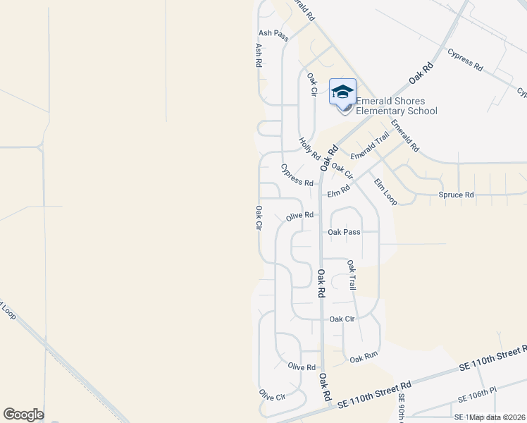 map of restaurants, bars, coffee shops, grocery stores, and more near 81 Olive Drive in Ocala