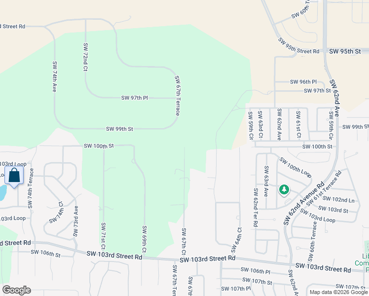 map of restaurants, bars, coffee shops, grocery stores, and more near 10476 SW 67th Ct in Ocala