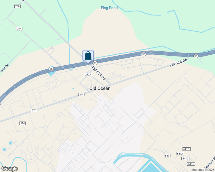 map of restaurants, bars, coffee shops, grocery stores, and more near Texas 419 Spur in Sweeny