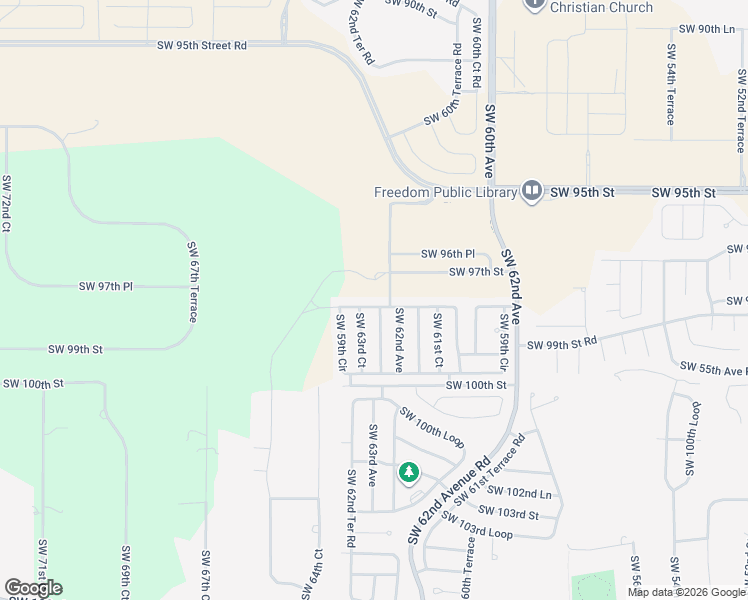 map of restaurants, bars, coffee shops, grocery stores, and more near 6335 Southwest 98th Loop in Ocala