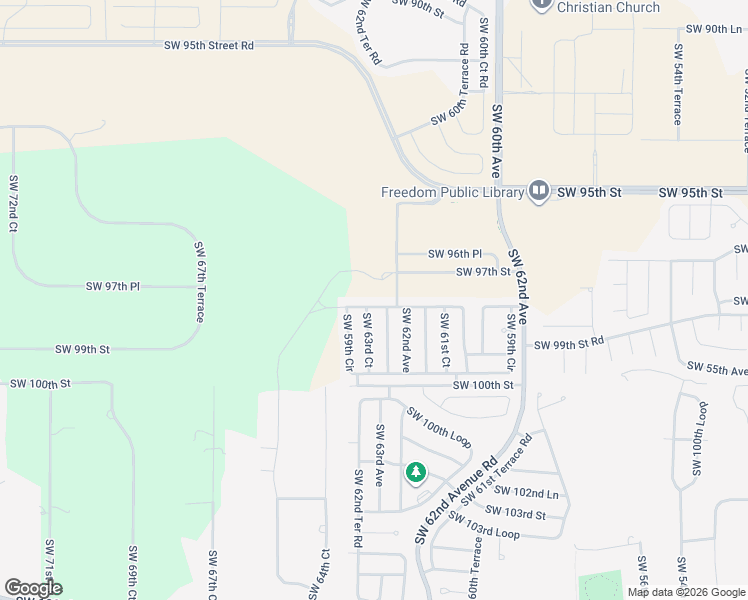 map of restaurants, bars, coffee shops, grocery stores, and more near 6335 Southwest 98th Loop in Ocala