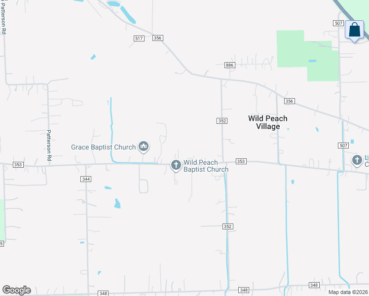 map of restaurants, bars, coffee shops, grocery stores, and more near 4892 County Road 353 in Brazoria