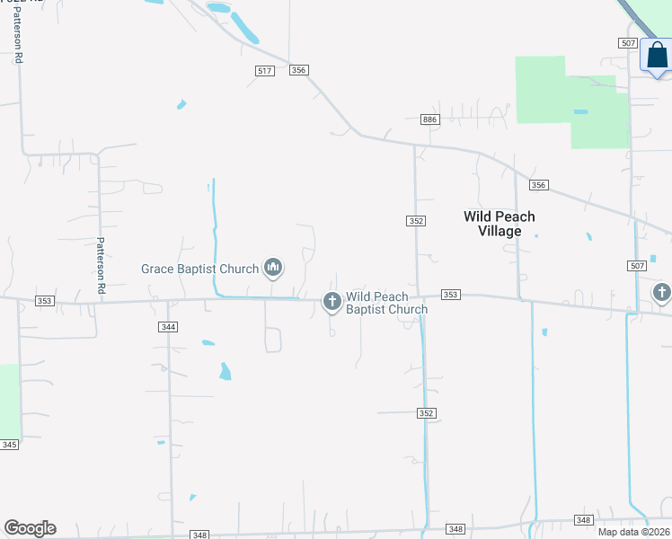 map of restaurants, bars, coffee shops, grocery stores, and more near 4892 County Road 353 in Brazoria