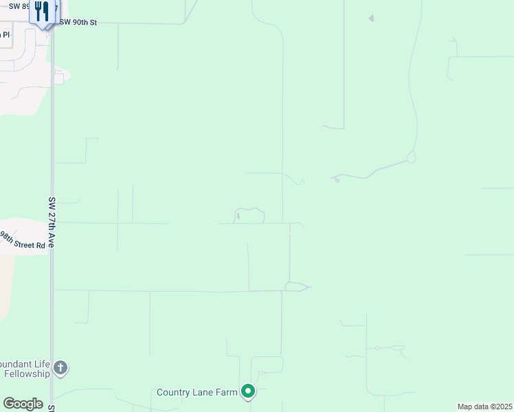 map of restaurants, bars, coffee shops, grocery stores, and more near 1855 Southwest 97th Place in Ocala
