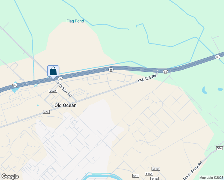 map of restaurants, bars, coffee shops, grocery stores, and more near Texas 419 Spur in Brazoria County