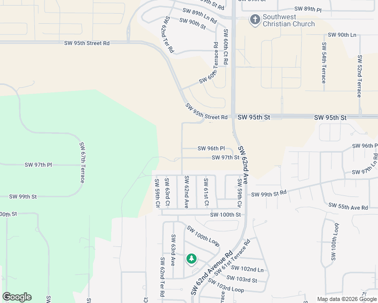 map of restaurants, bars, coffee shops, grocery stores, and more near 6191 Southwest 98th Loop in Ocala