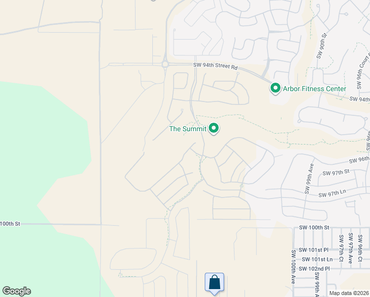 map of restaurants, bars, coffee shops, grocery stores, and more near Unnamed Road in Ocala