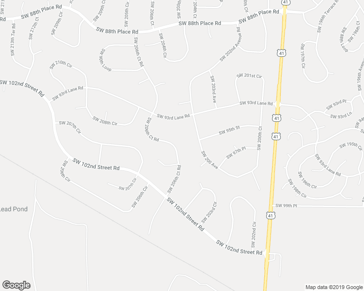 map of restaurants, bars, coffee shops, grocery stores, and more near 9645 Southwest 206th Court Road in Dunnellon