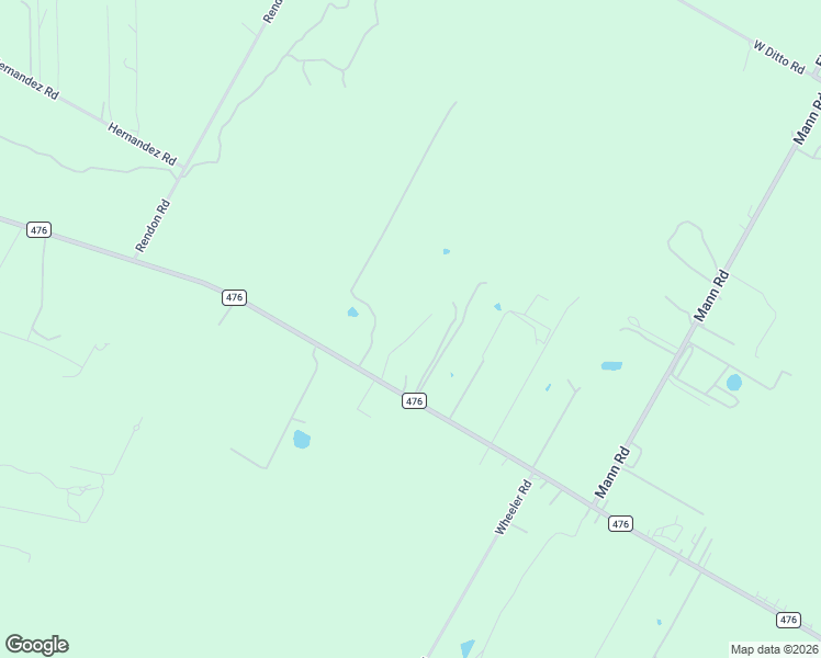 map of restaurants, bars, coffee shops, grocery stores, and more near 5002 Farm to Market Road 476 in Poteet