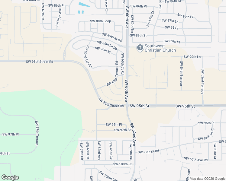 map of restaurants, bars, coffee shops, grocery stores, and more near 6255 Southwest 95th Street Road in Ocala