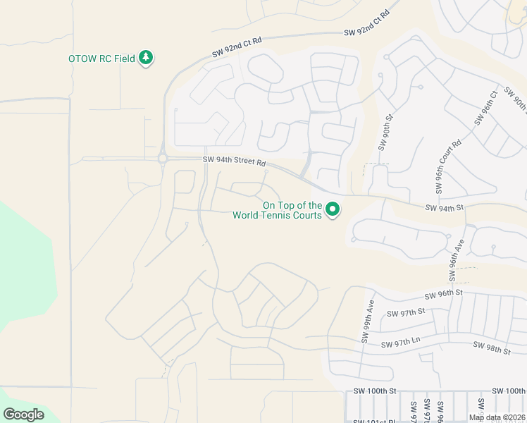 map of restaurants, bars, coffee shops, grocery stores, and more near 10220 Southwest 93rd Place in Ocala