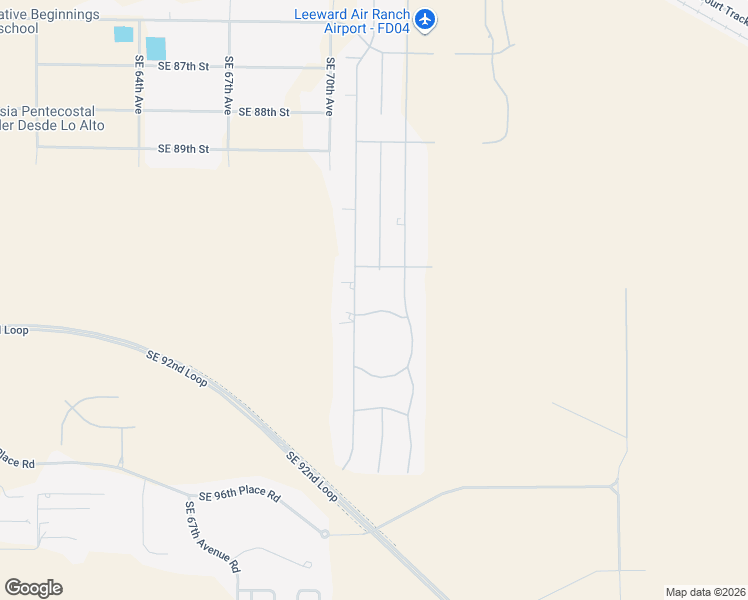 map of restaurants, bars, coffee shops, grocery stores, and more near 9245 Southeast 70th Terrace in Ocala