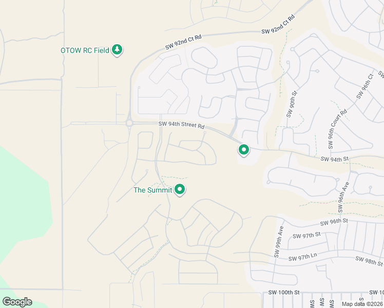 map of restaurants, bars, coffee shops, grocery stores, and more near 10304 Southwest 93rd Place in Ocala
