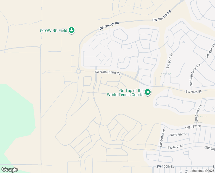 map of restaurants, bars, coffee shops, grocery stores, and more near 10304 Southwest 93rd Place in Ocala